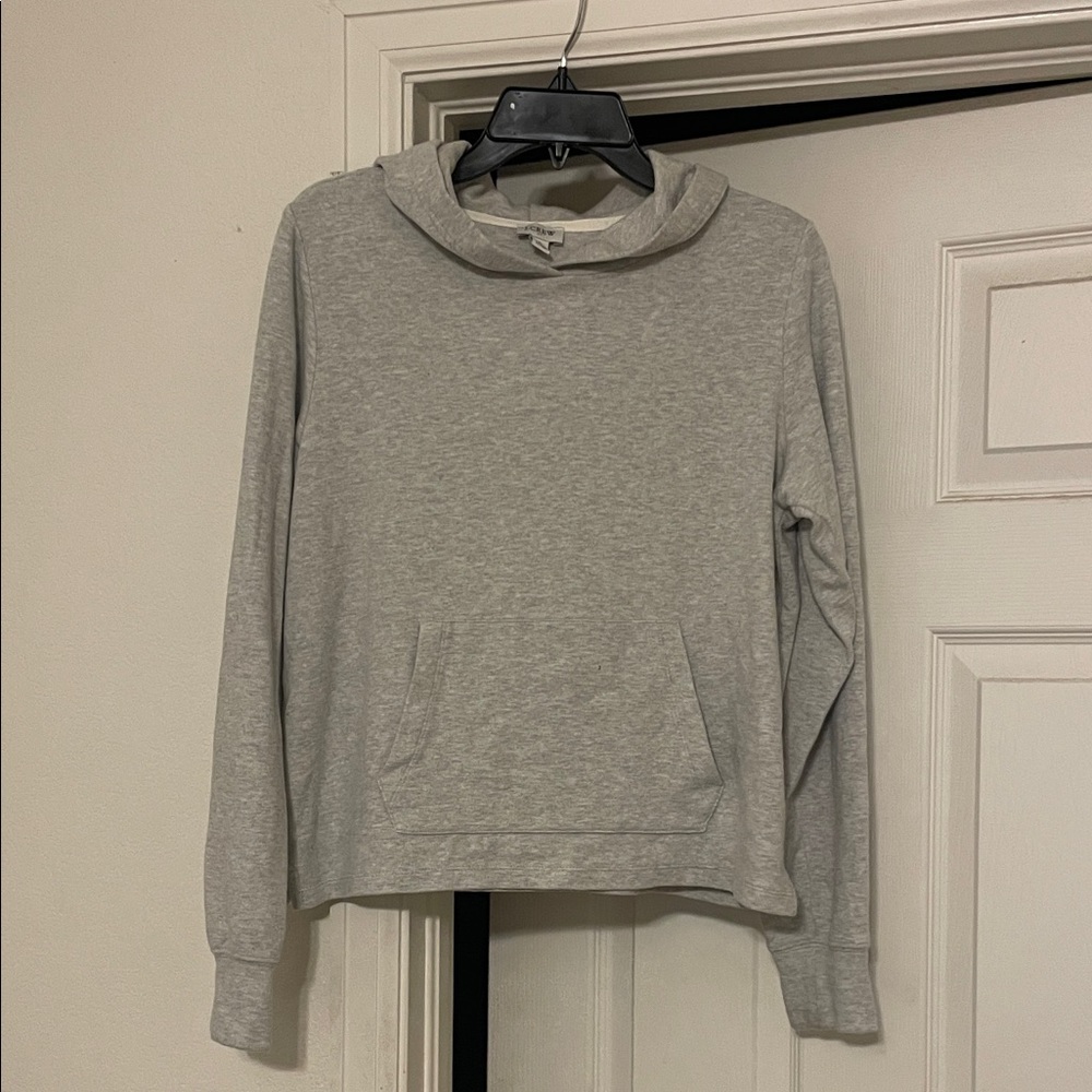 J. Crew Light Gray Women's Cowl Neck Sweater